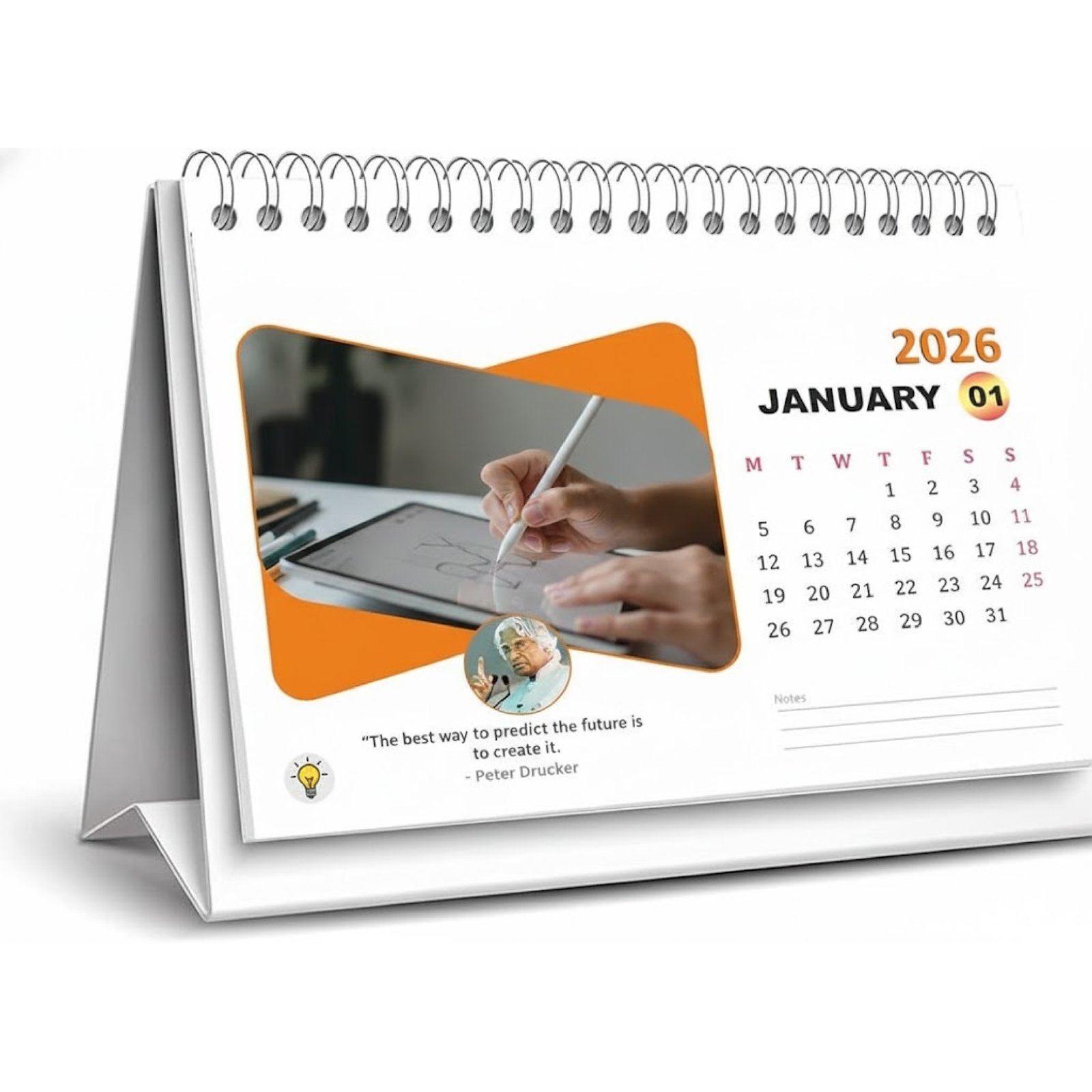 Custom Desk Calendar Printing Abu Dhabi Dubai View 2